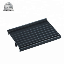 powder coating black aluminium door threshold strip profile